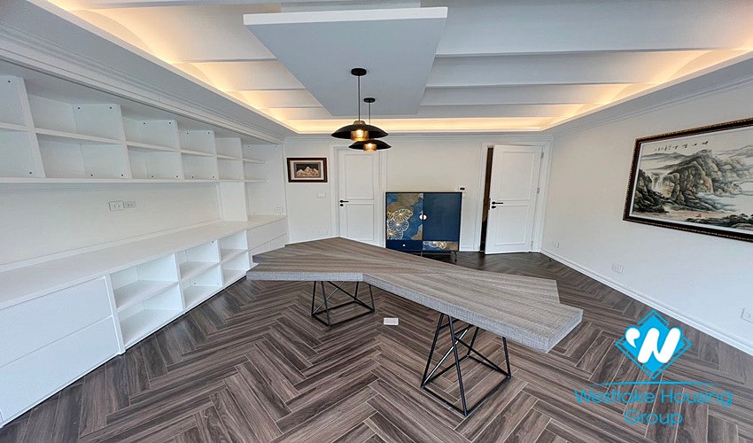 Super luxurious villa for rent in Q block, Ciputra area, Tay Ho